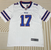 2024 Bills 17# white NFL Jersey